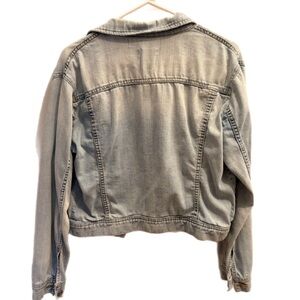 Melrose and Market Light Gray Denim Jacket